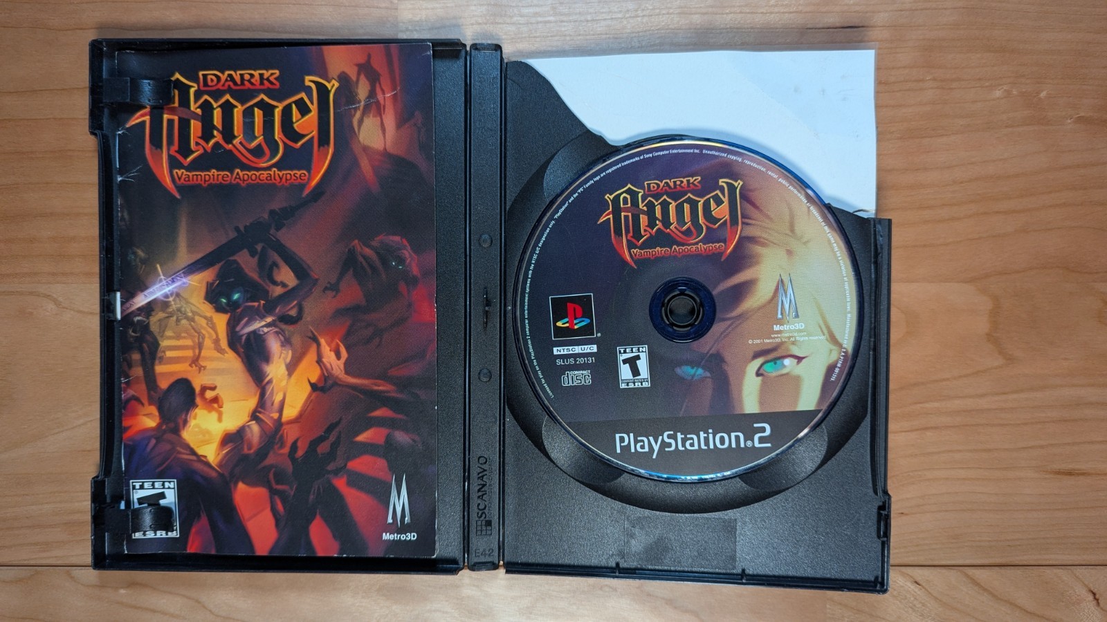 Dark Angel – Vampire Apocalypse (PlayStation 2, PS2) *Complete CIB Tested