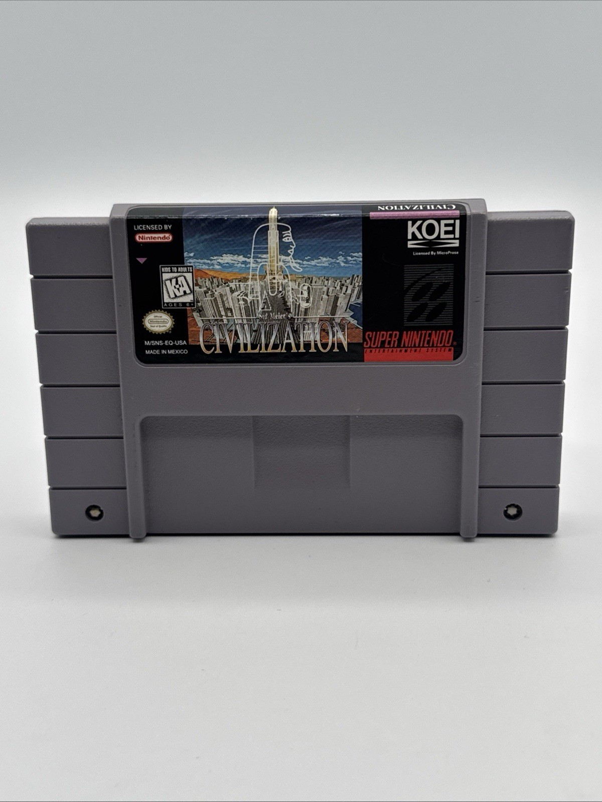 Sid Meier’s Civilization (Super Nintendo Entertainment System, 1995) – Very Good