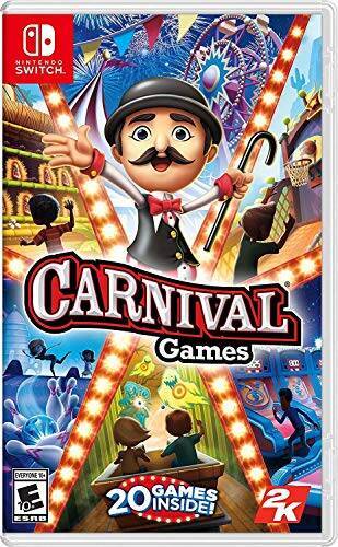 Carnival Games – Nintendo Switch – Video Game By Take 2 Interactive – GOOD