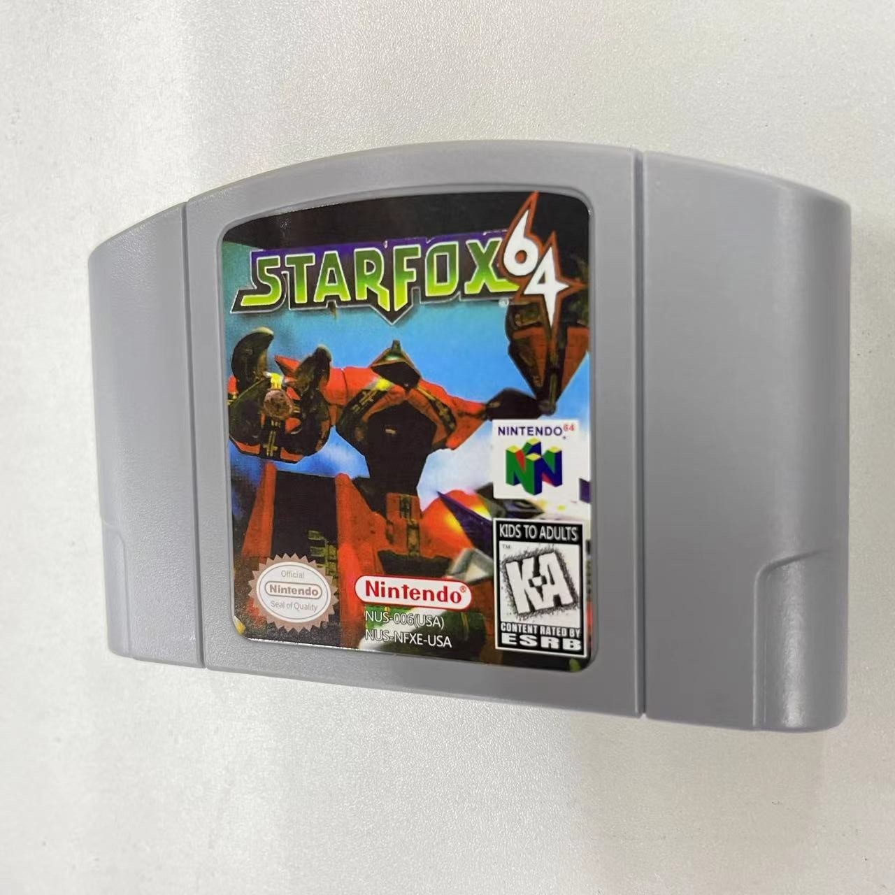 STAR FOX . Video Game For Nintendo 64 Console USA Version
