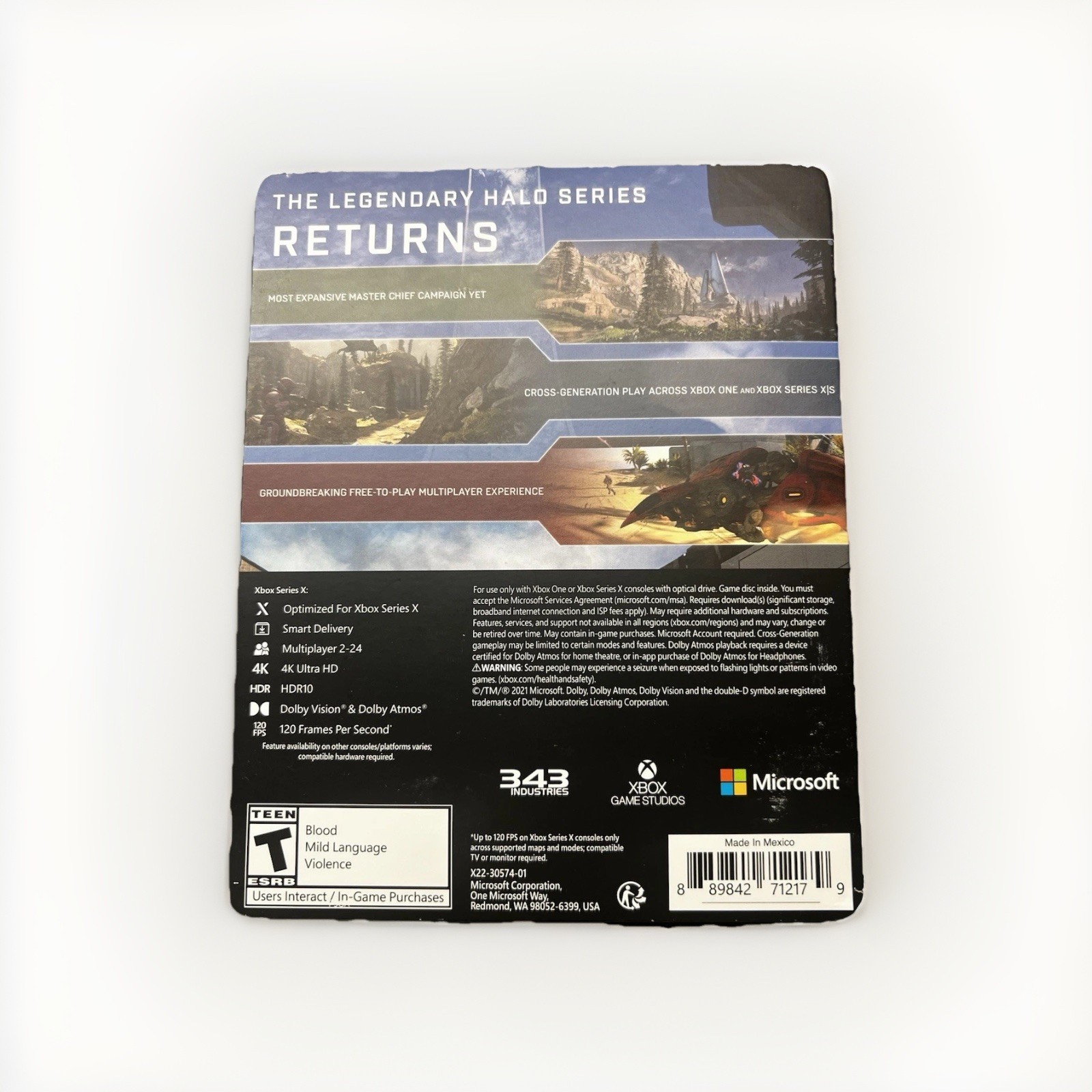 Halo Infinite – Collector’s Steelbook Edition (Xbox Series X & Xbox One, 2021)