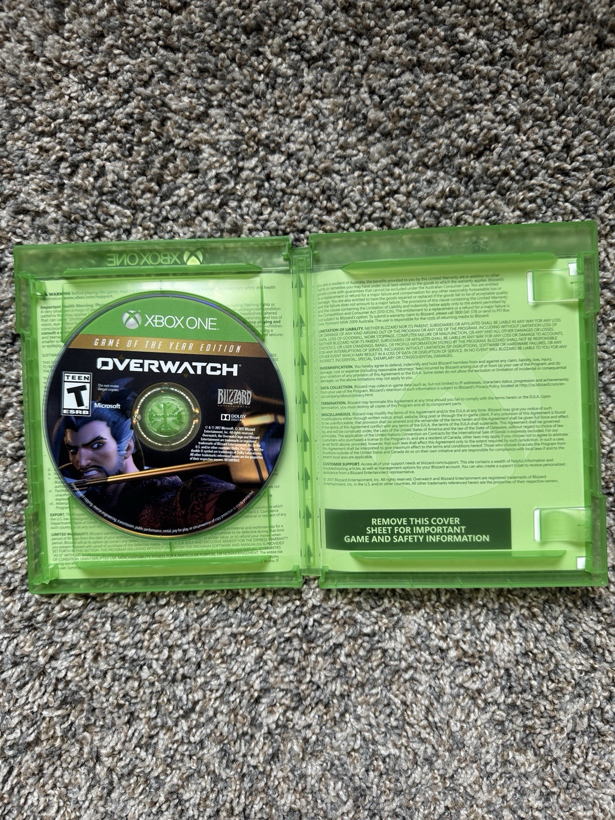 Overwatch 1 Game of the Year Edition GOTY Xbox One Blizzard FPS Hero Shooter