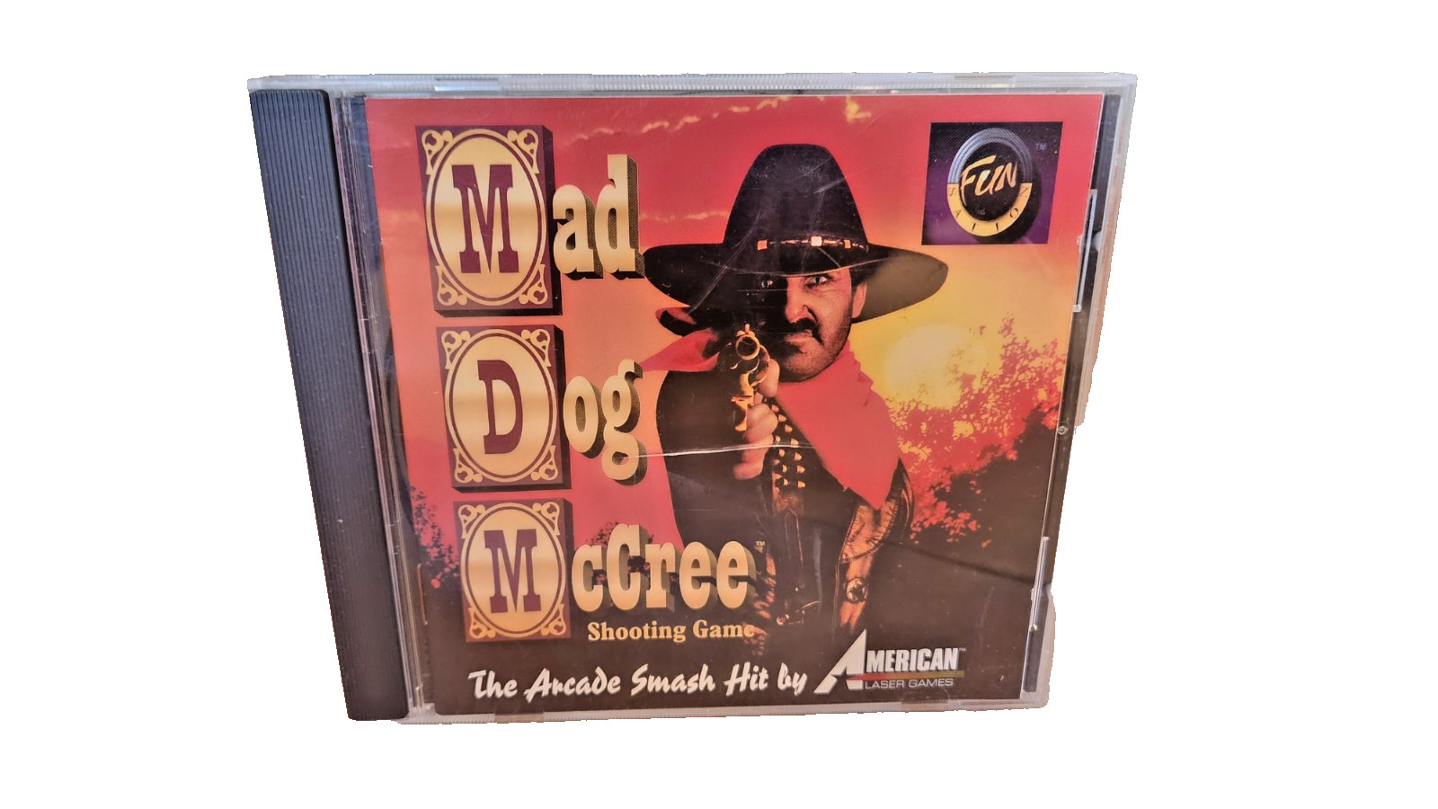 Mad Dog McCree Shooting Game Acade IBM DOS 3.3 Or Higher 1993 PC game
