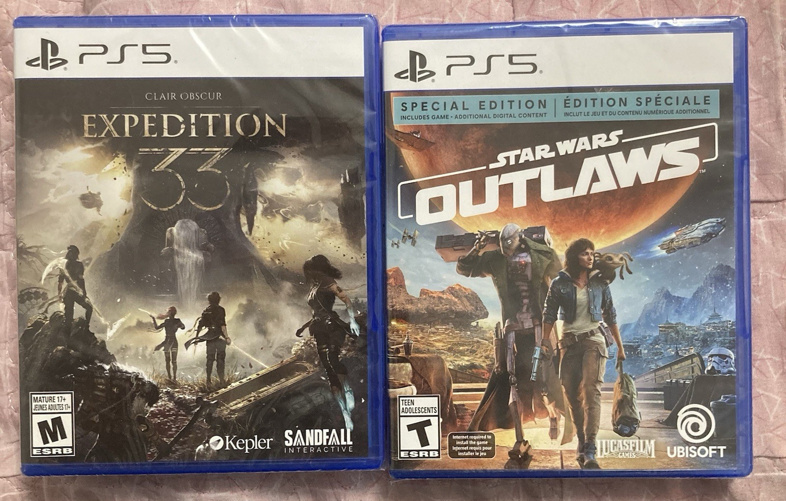 Clair Obscur Expedition 33 Star Wars Outlaws Special Edition Ps5 Game Action RPG