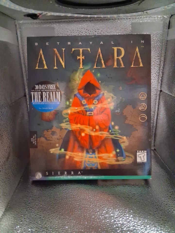 1997 Betrayal In Antara – Sierra Big Box PC Game! (Brand New / Factory Sealed!)