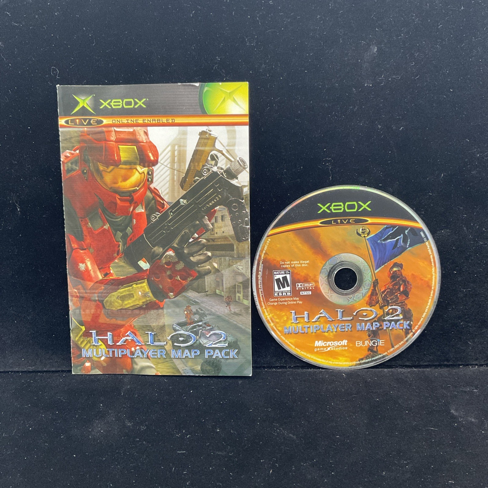 Halo 2 Multiplayer Map Pack (Xbox) Tested & CIB Clean 1 YR Warranty Refurbished