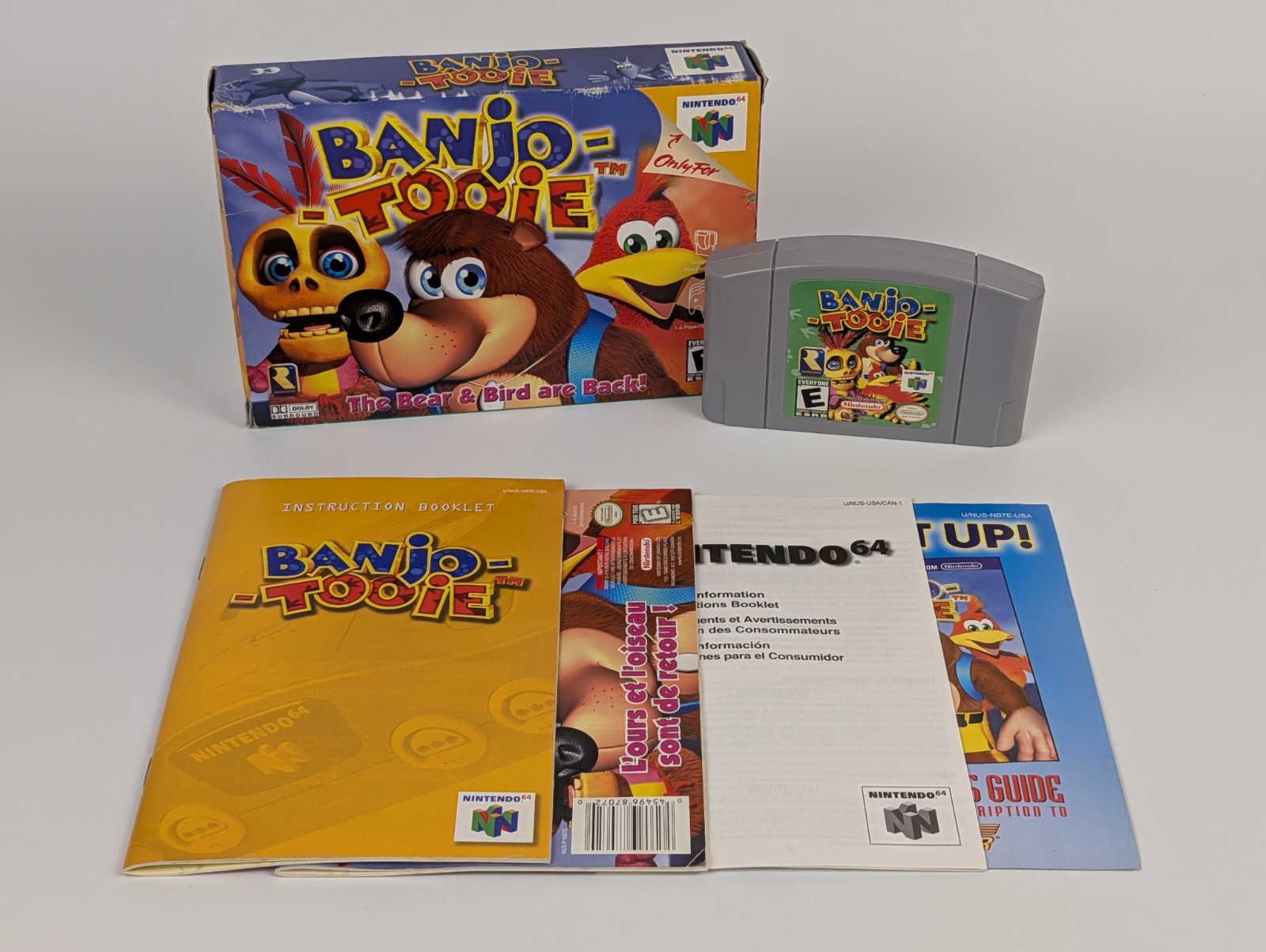 Banjo-Tooie (N64 Nintendo 64) ➡️CIB Complete – AUTHENTIC – Tested🔥