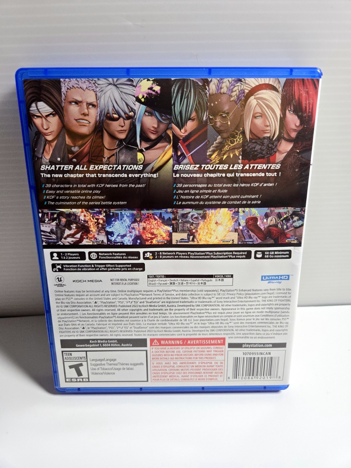 The King of Fighters XV – PS5 Complete SNK Fighting Video Game