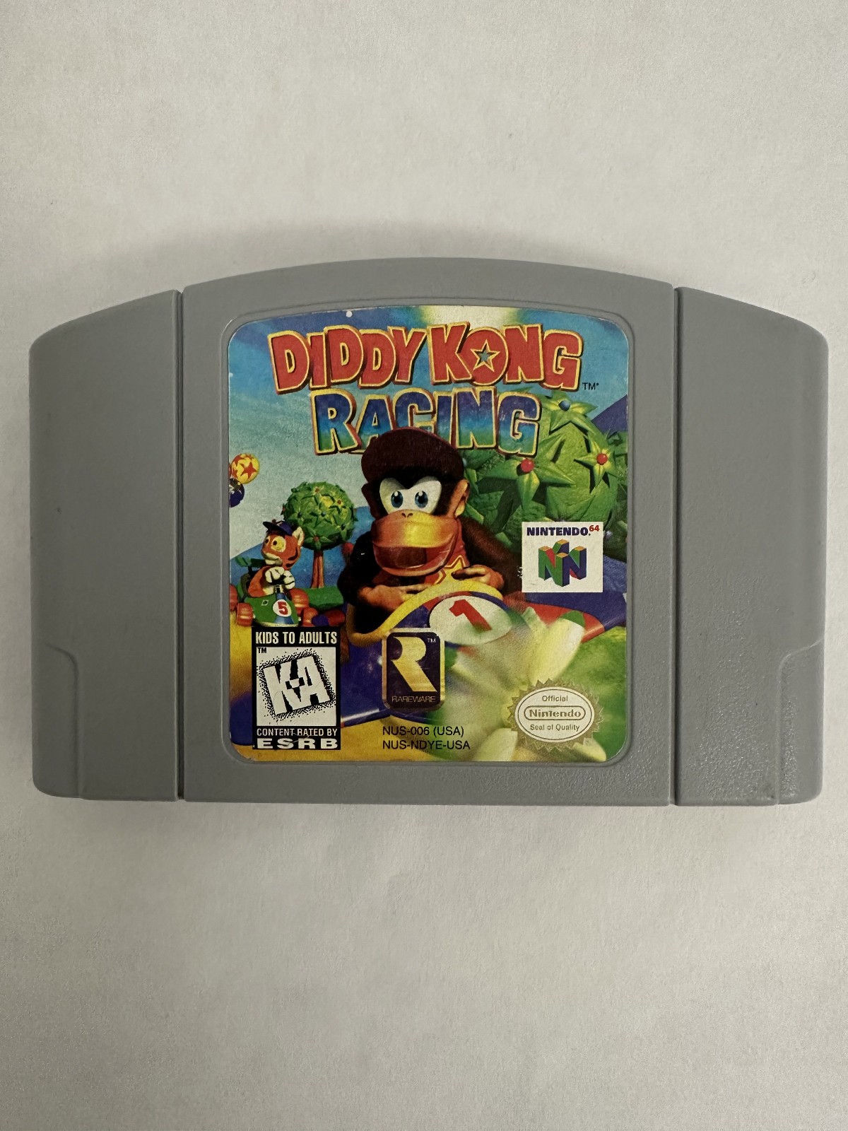 Diddy Kong Racing (Nintendo 64, 1997) Good Condition