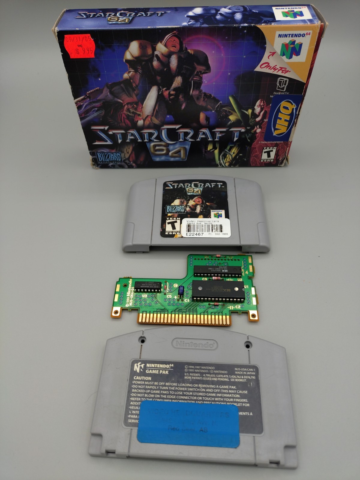 STARCRAFT 64 W/ BOX CART No Manual TESTED WORKS