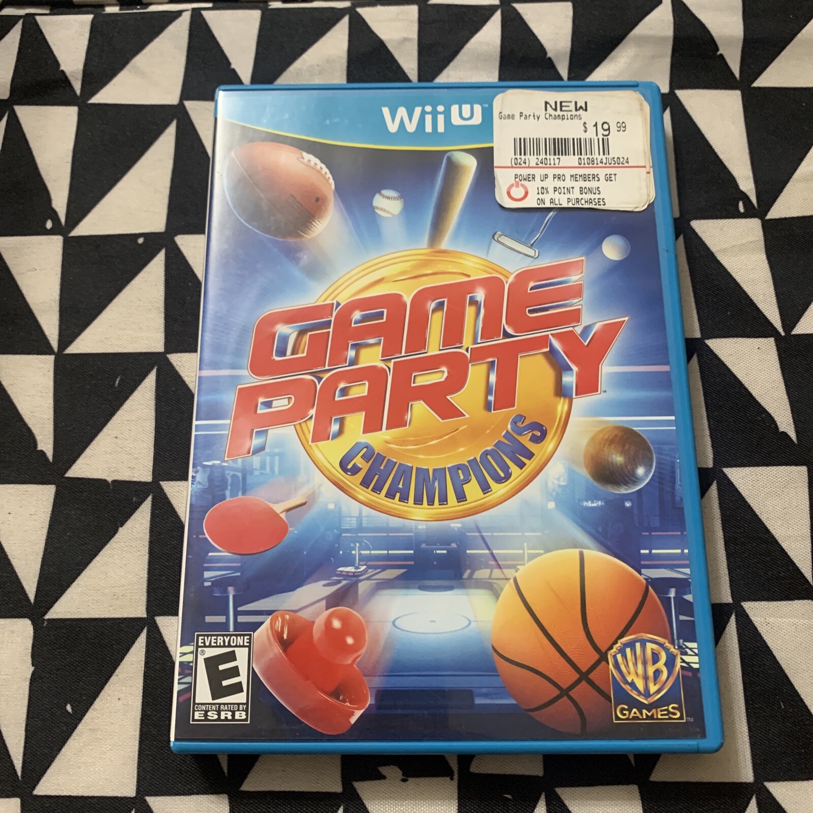 Game Party Champions (Nintendo Wii U, 2012) Complete With Manual Tested