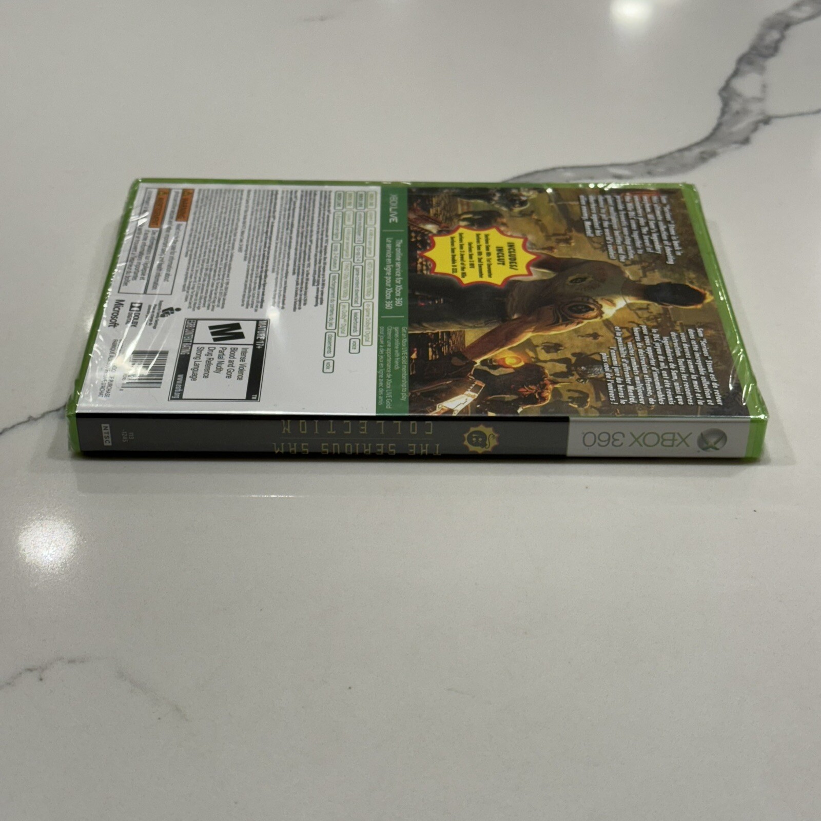 Serious Sam Collection (Xbox 360, 2013) Brand New. Factory SEALED