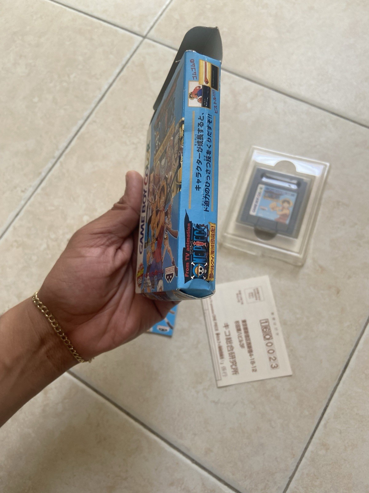 One Piece: The birth of the dream Luffy Pirates! For Game Boy Color 2000-CIB