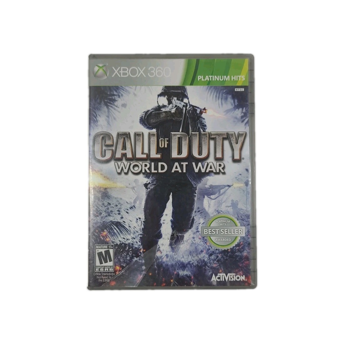 Call of Duty World at War Xbox 360 Complete W/ Manual Tested Free Shipping.