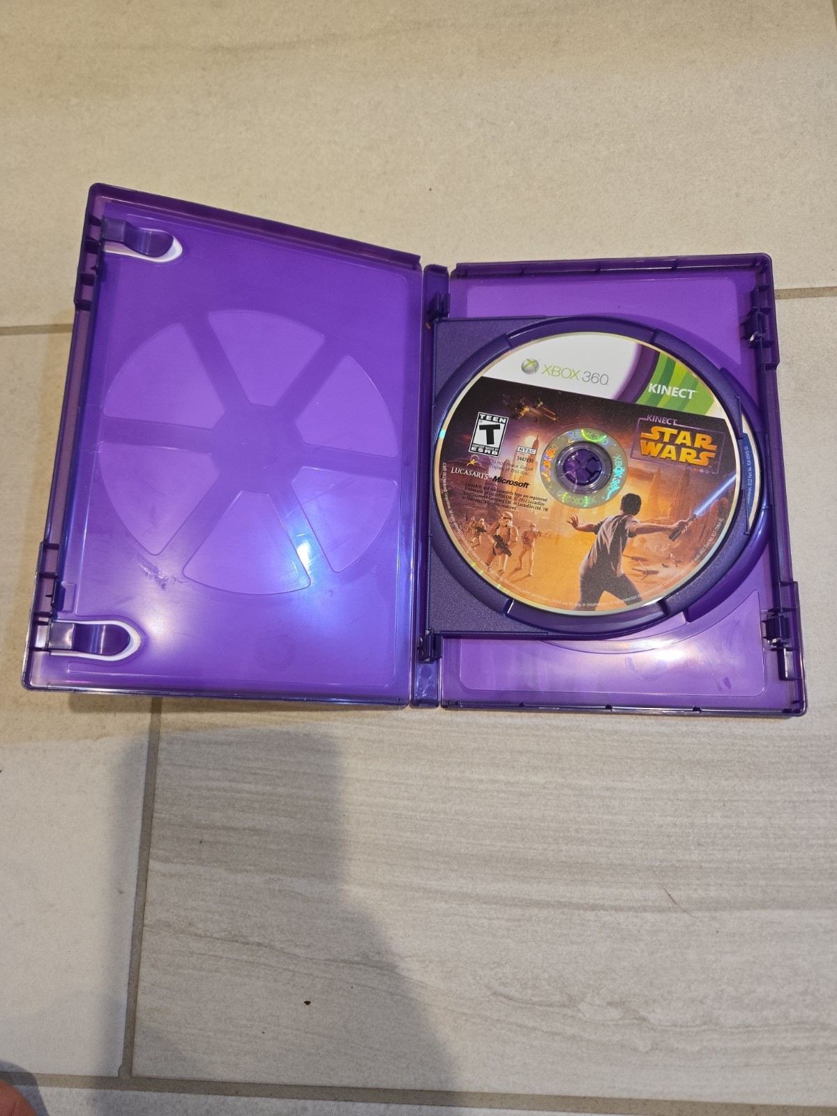 2 xbox 360 kinect games Star Wars And Disneyland Adventures