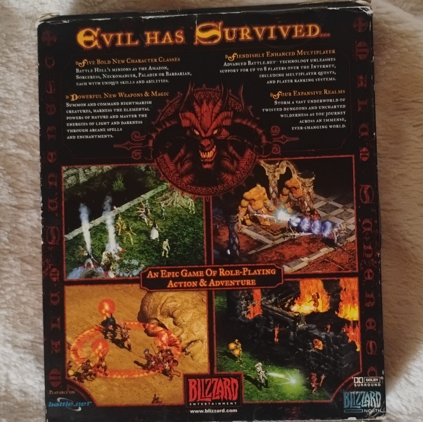 Blizzard Entertainment Diablo II PC Game Multiplayer/Single-Player M