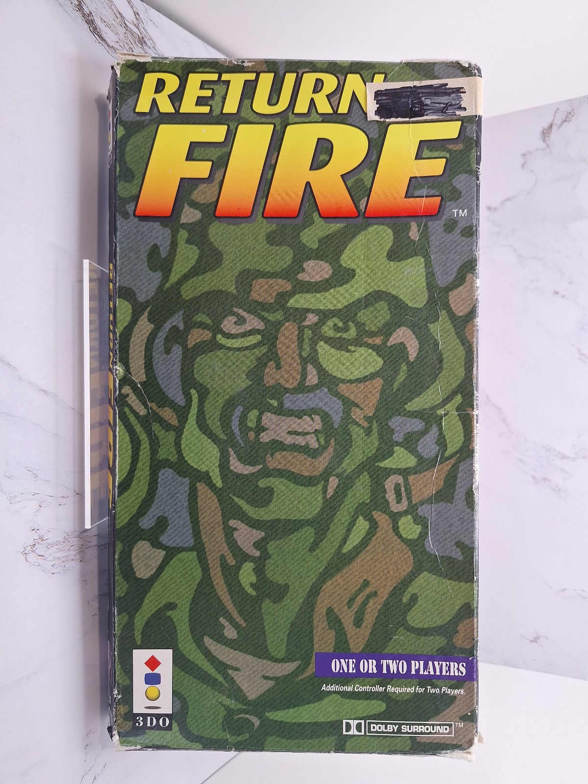 Return Fire (3DO, 1995) mangled longbox