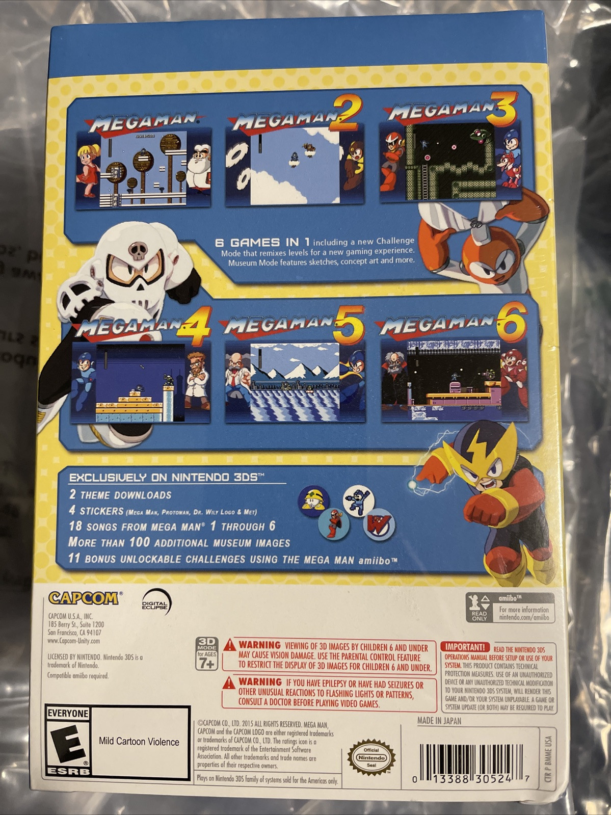 Mega Man Legacy Collection: Collector’s Edition (Nintendo 3DS, 2016)