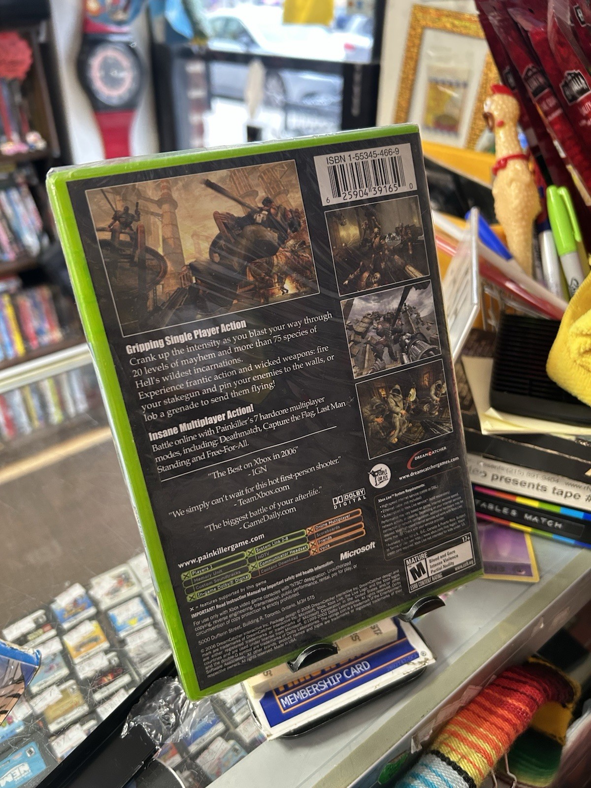 FACTORY SEALED Painkiller Hell Wars Xbox Original USA NTSC NIB