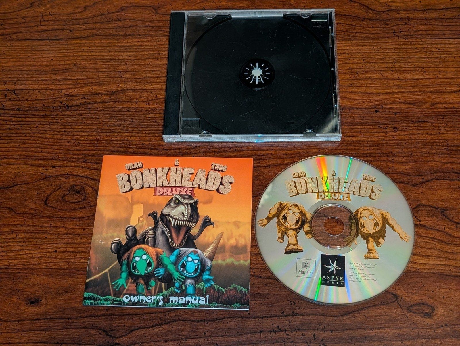 Craig & Thog Bonkheads Deluxe (Apple Macintosh Mac) – Rare PC Game