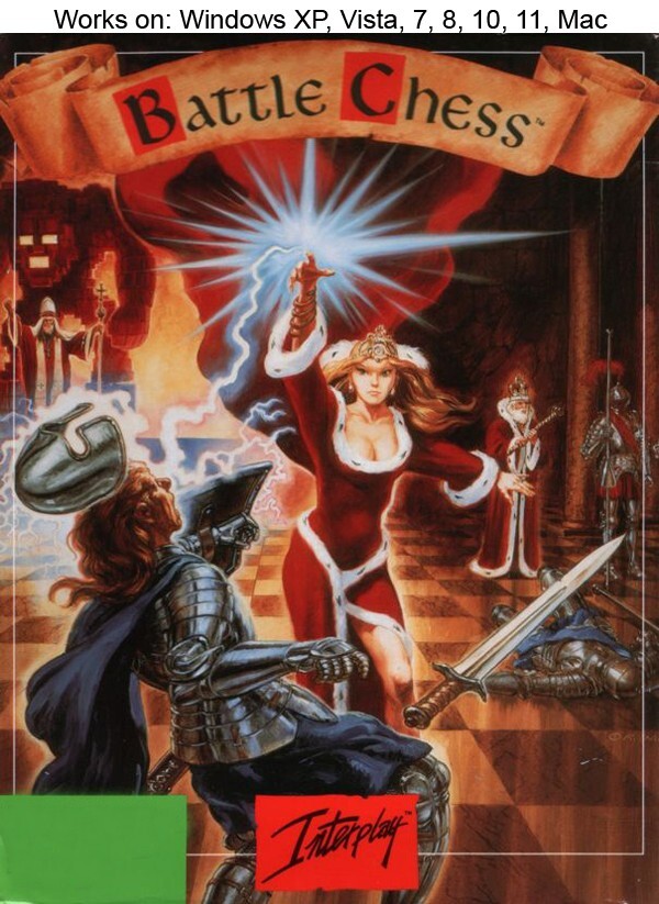 Battle Chess PC Game 1991 Interplay Windows 10 11