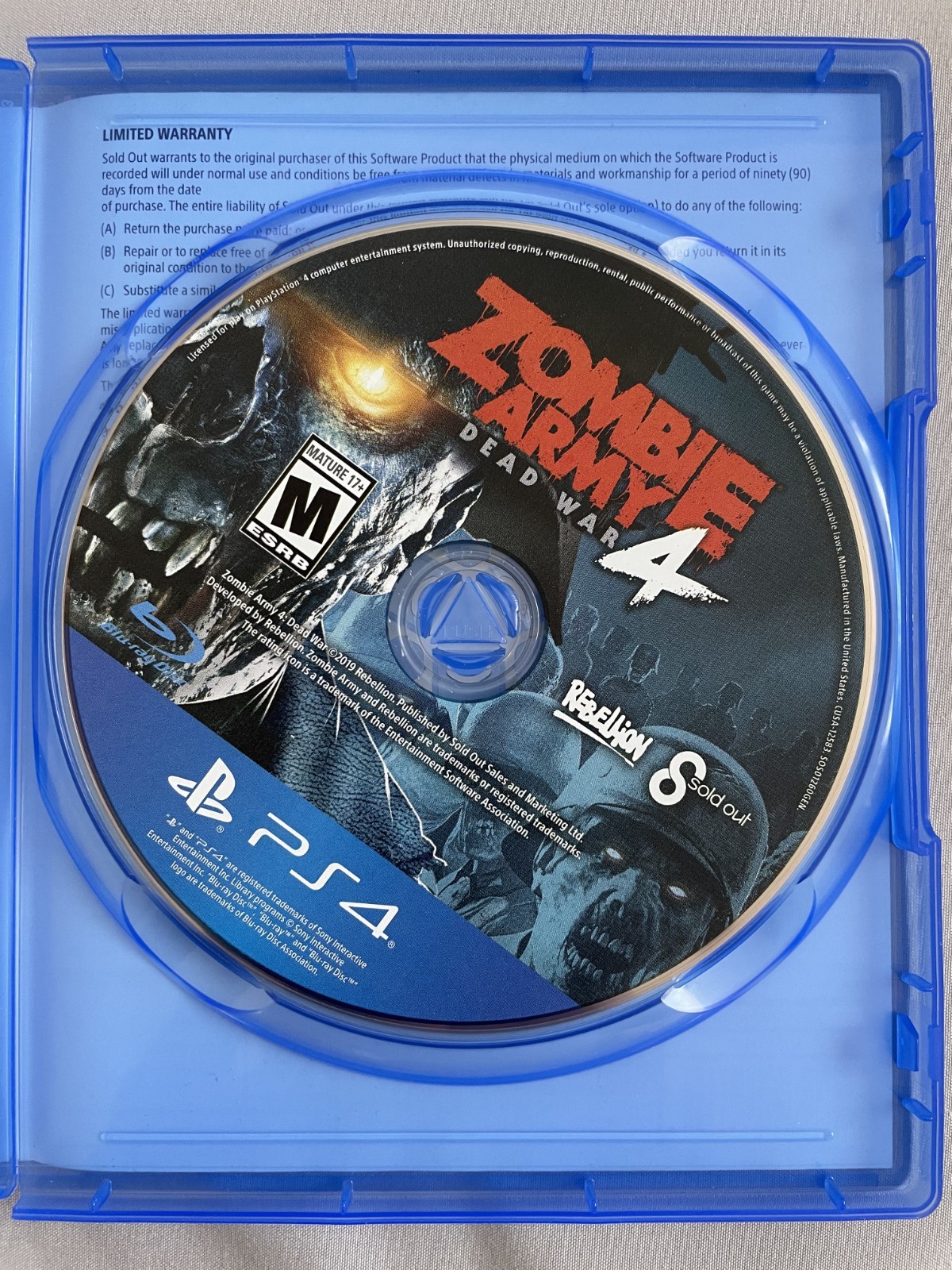 Zombie Army 4 Dead War – Sony PlayStation 4