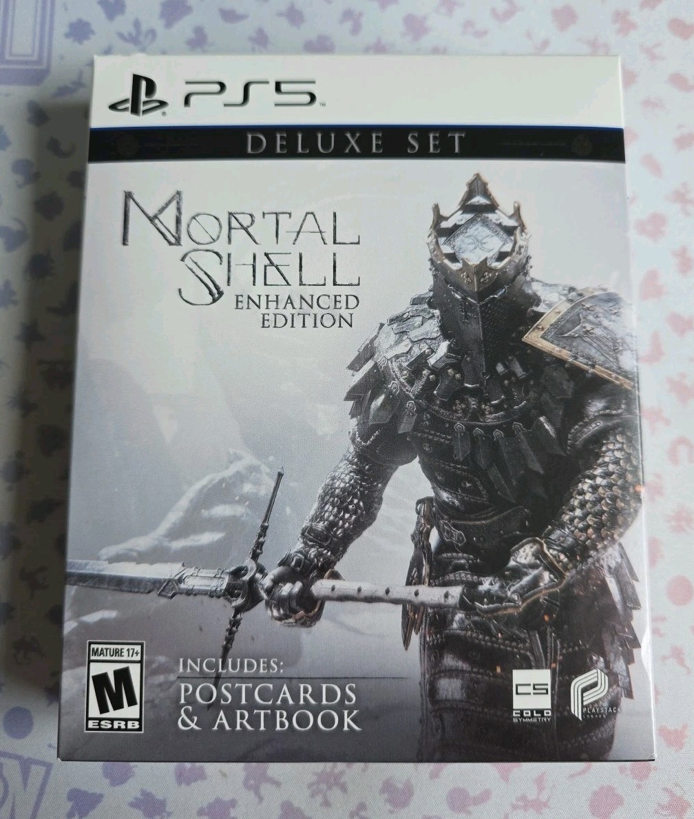 Mortal Shell: Enhanced Edition Deluxe Set (PS5) – CIB – VERY RARE & OOP!