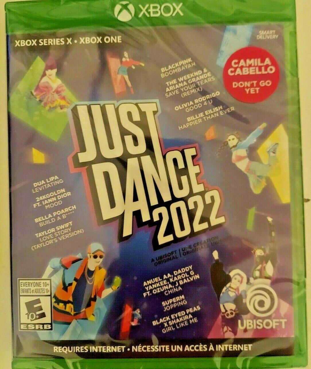 Just Dance 2022 XBOX One, Xbox Series X New Sealed with Free Ship