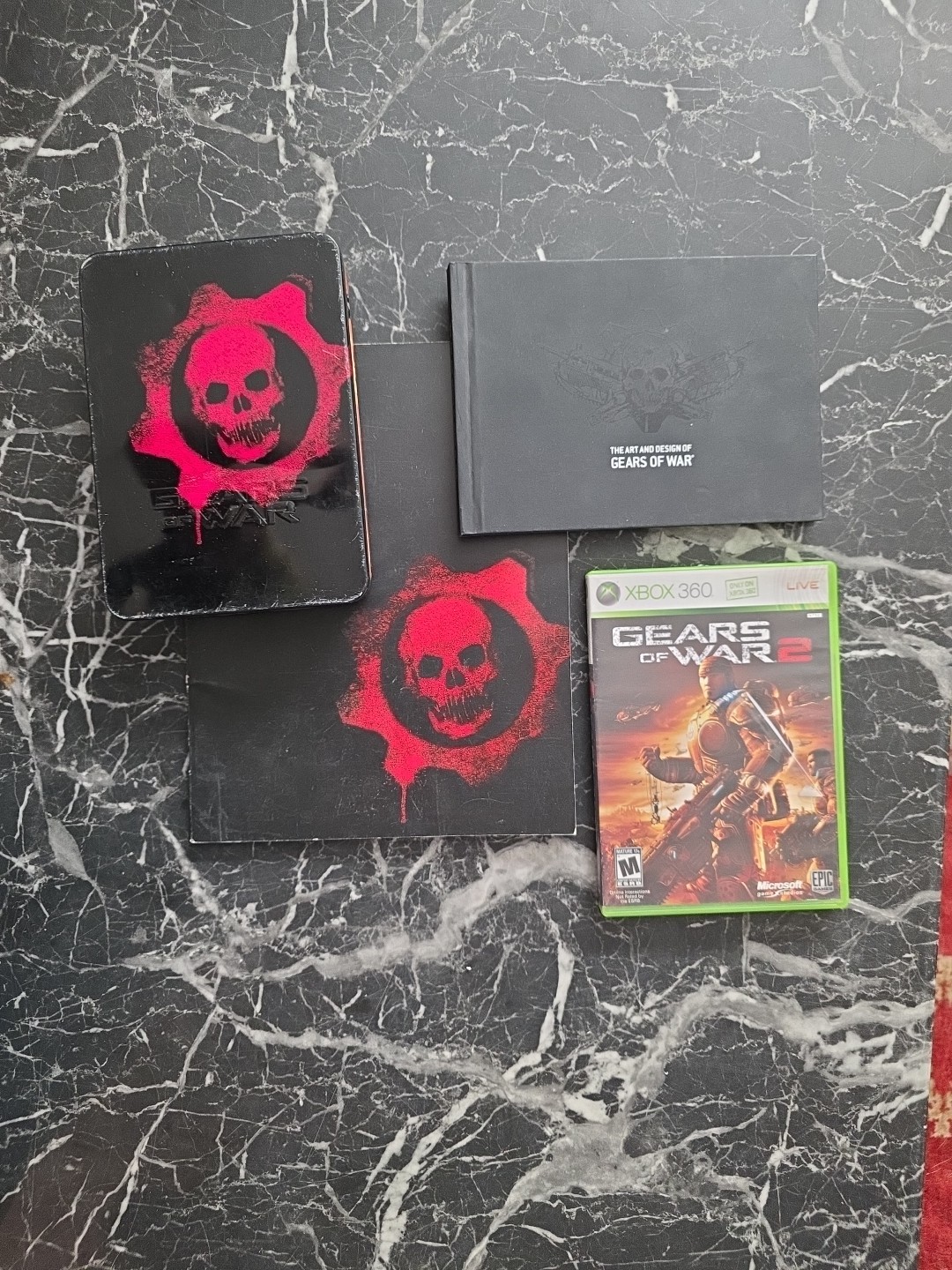 gears of war xbox 360 collectors Edition Bundle