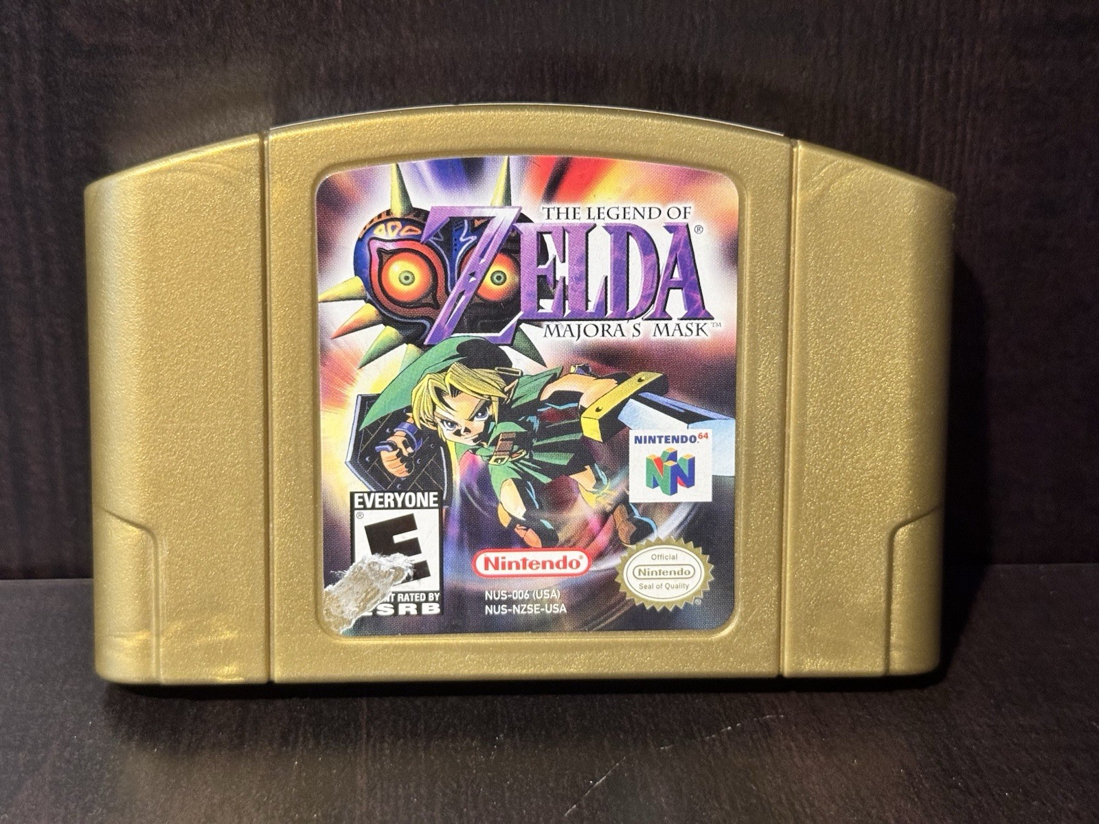 Legend of Zelda Majoras Mask Nintendo 64 N64 Authentic NON HOLO Tested READ!