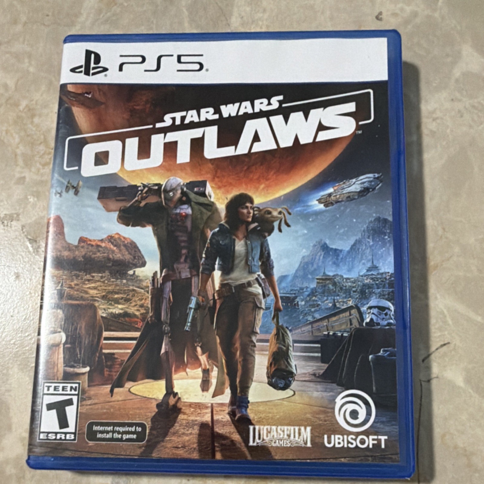 Star Wars Outlaws Ubisoft PS5 Action & Adventure Game Internet Required