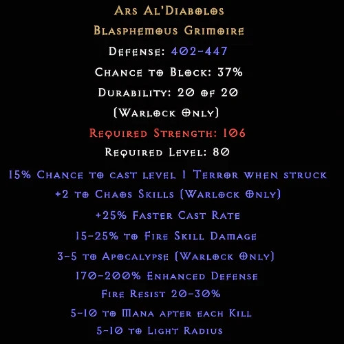 Diablo 2 SC💥Ladder💥DLC💥Ars Al’Diabolos💥PC/SWITCH/PS