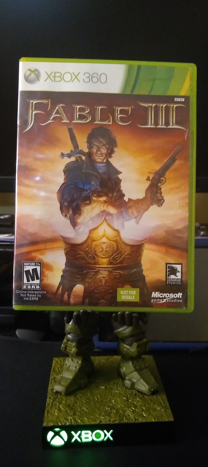 Xbox 360 Game. Fable III (Microsoft 2010). No Manual. Clean.