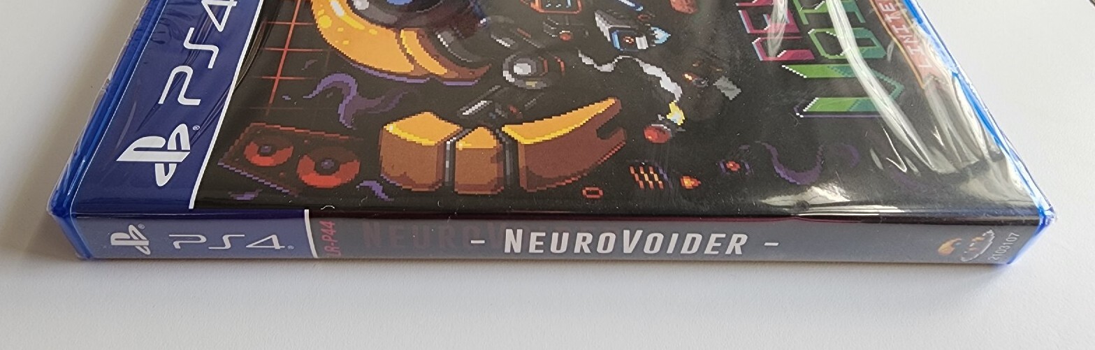 NeuroVoider Limited Edition (PlayStation 4, PS4) LRG #75 w/ Trading Card – NEW