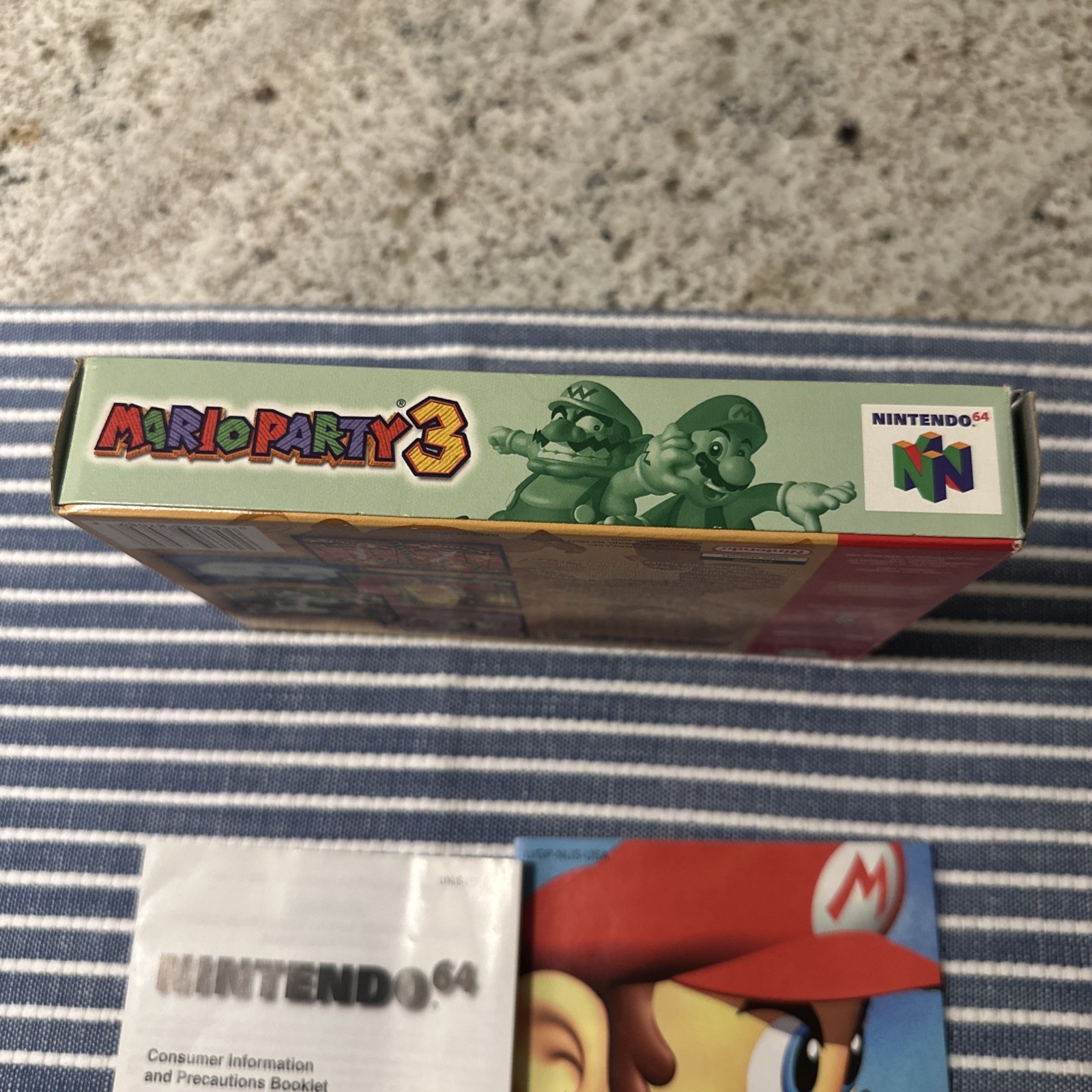 Mario Party 3 (Nintendo 64) COMPLETE w/ Box, Manual, Cartridge