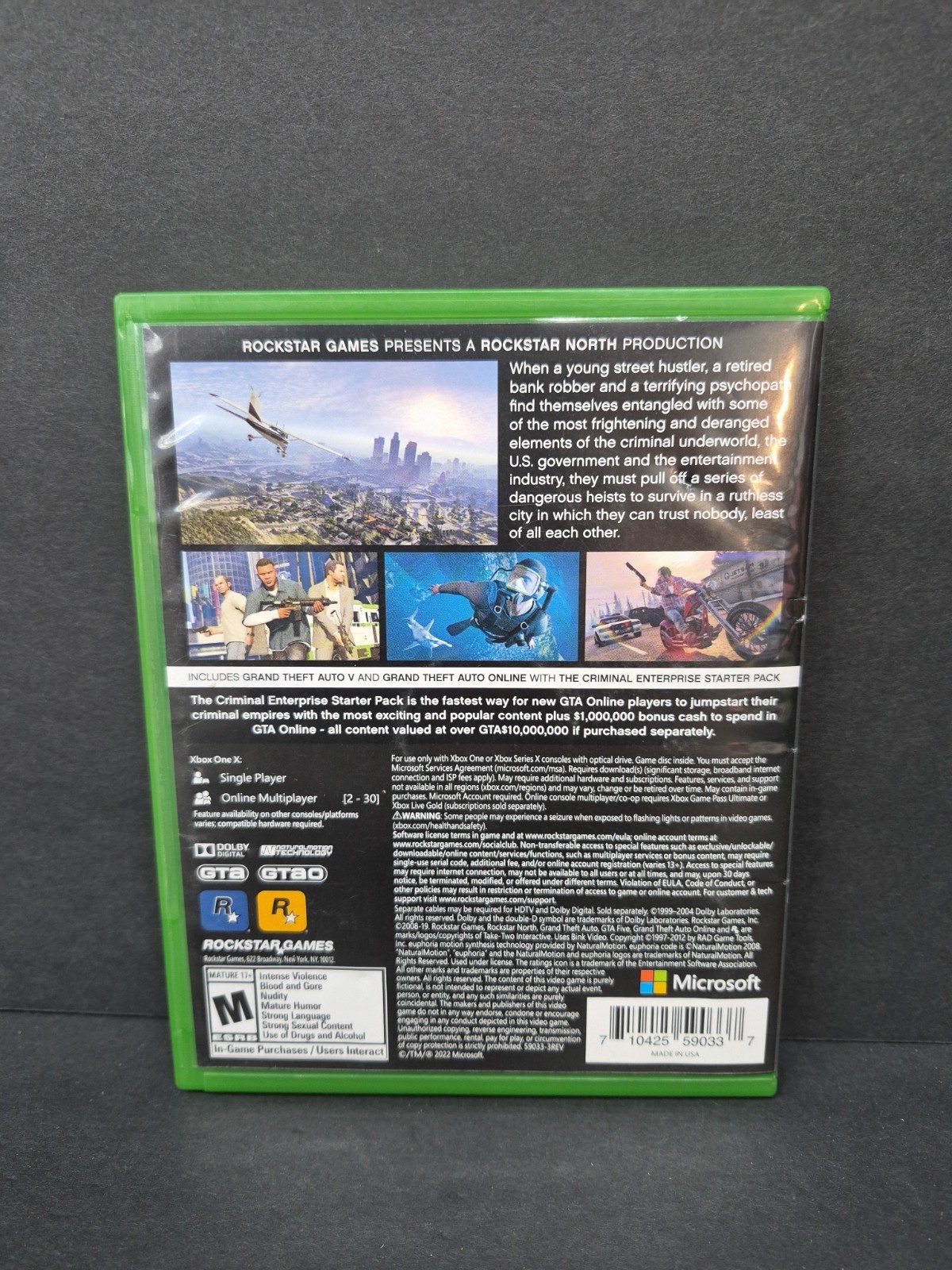 Grand Theft Auto V Premium Edition GTA 5 – Xbox One