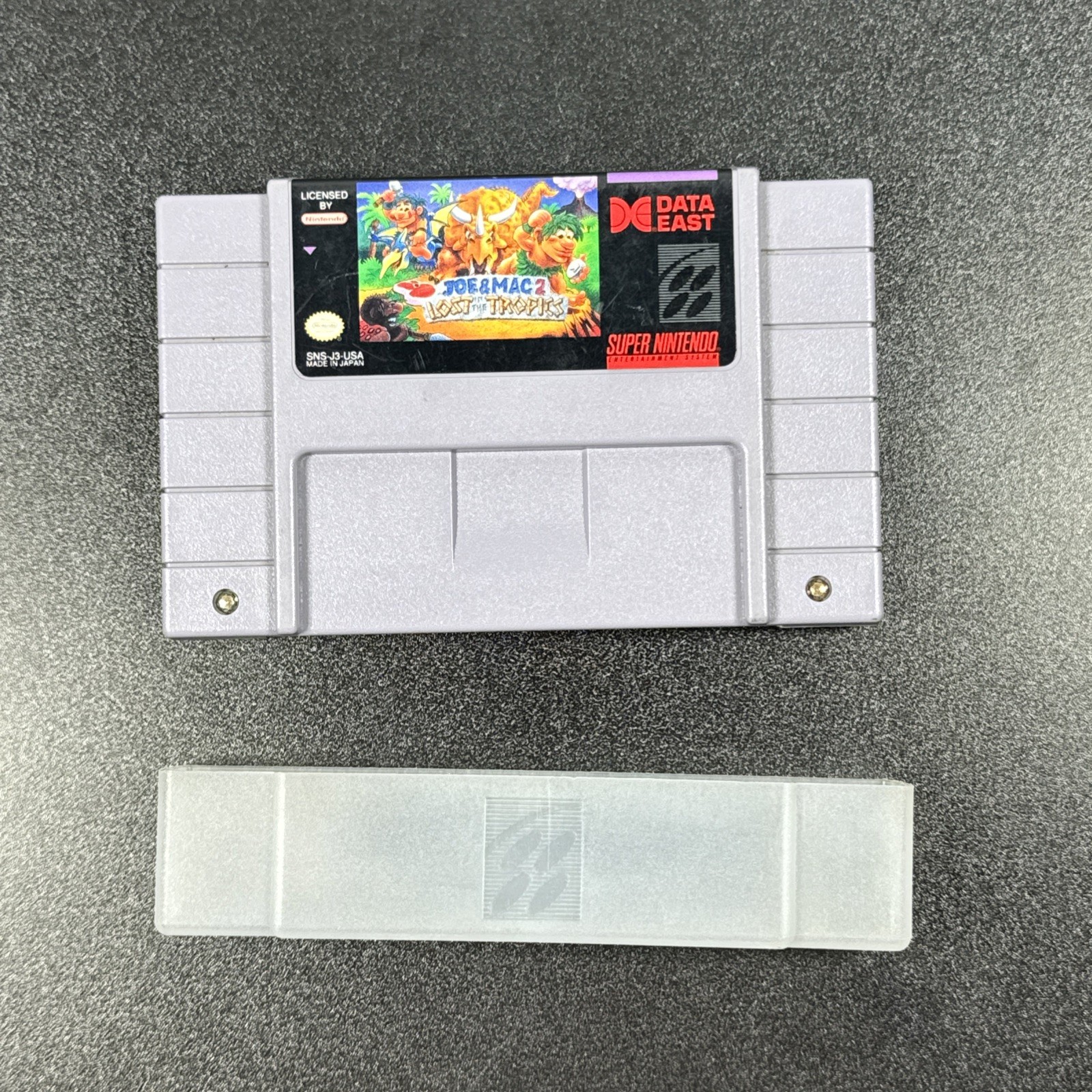 Joe & Mac 2 Lost in the Tropics – SNES – 1994 – Authentic