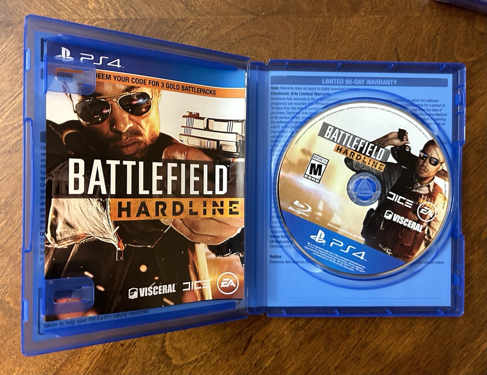 Battlefield Hardline PS4 Shooter/Shoot em up *in Good Condition*