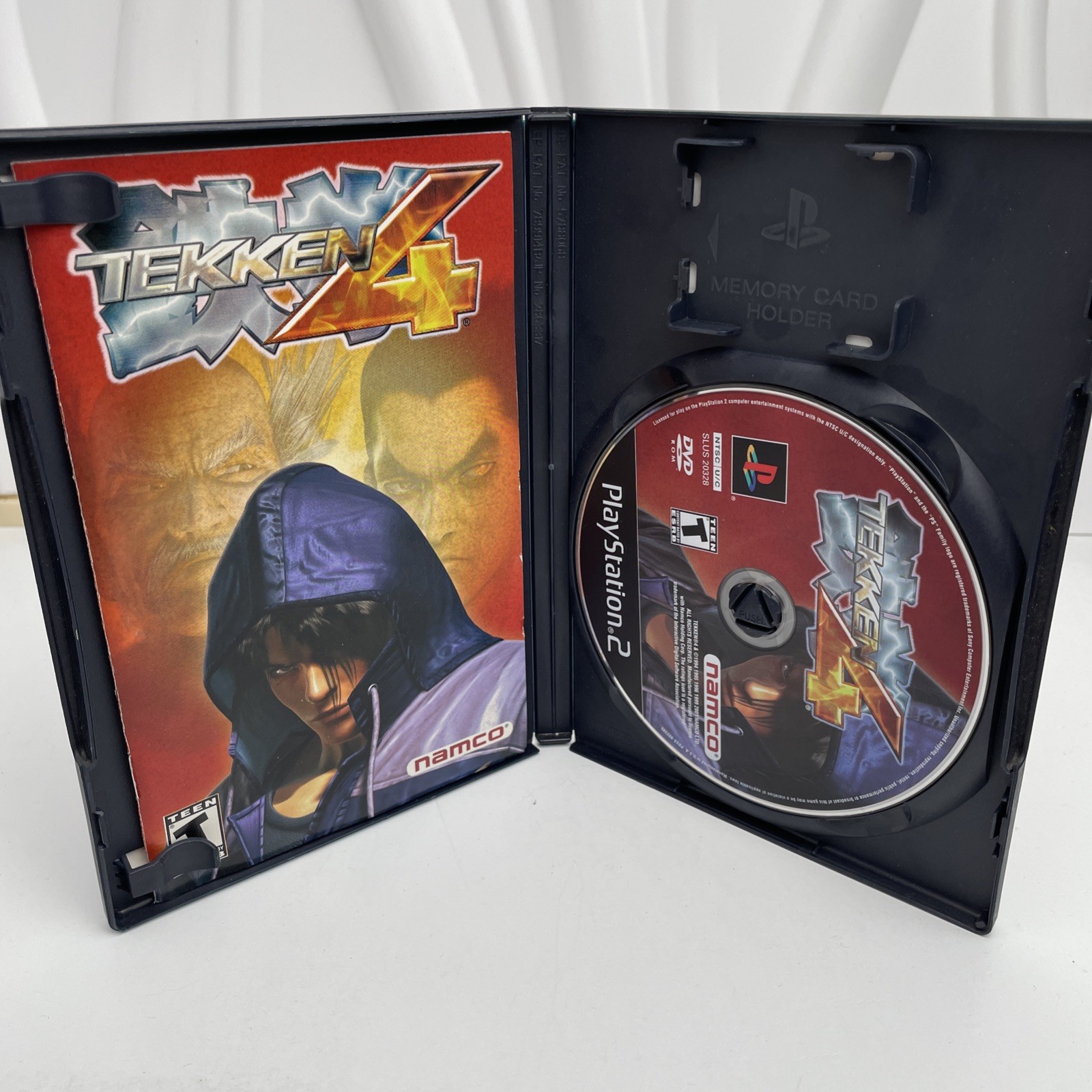 Tekken 4 (Sony PlayStation 2, PS2) – Complete CIB w/ Reg Card, TESTED WORKING