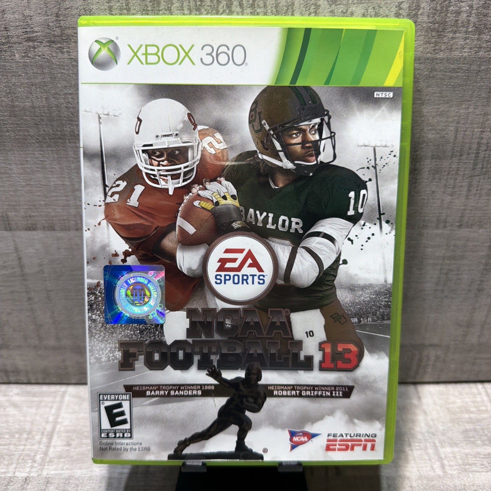 NCAA Football 13 (Xbox 360, 2012) Complete Tested Working – Free Ship
