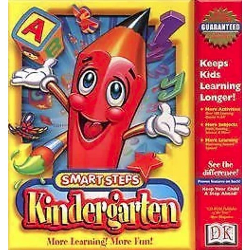 Smart Steps: Kindergarten (Windows/Mac, 1999)