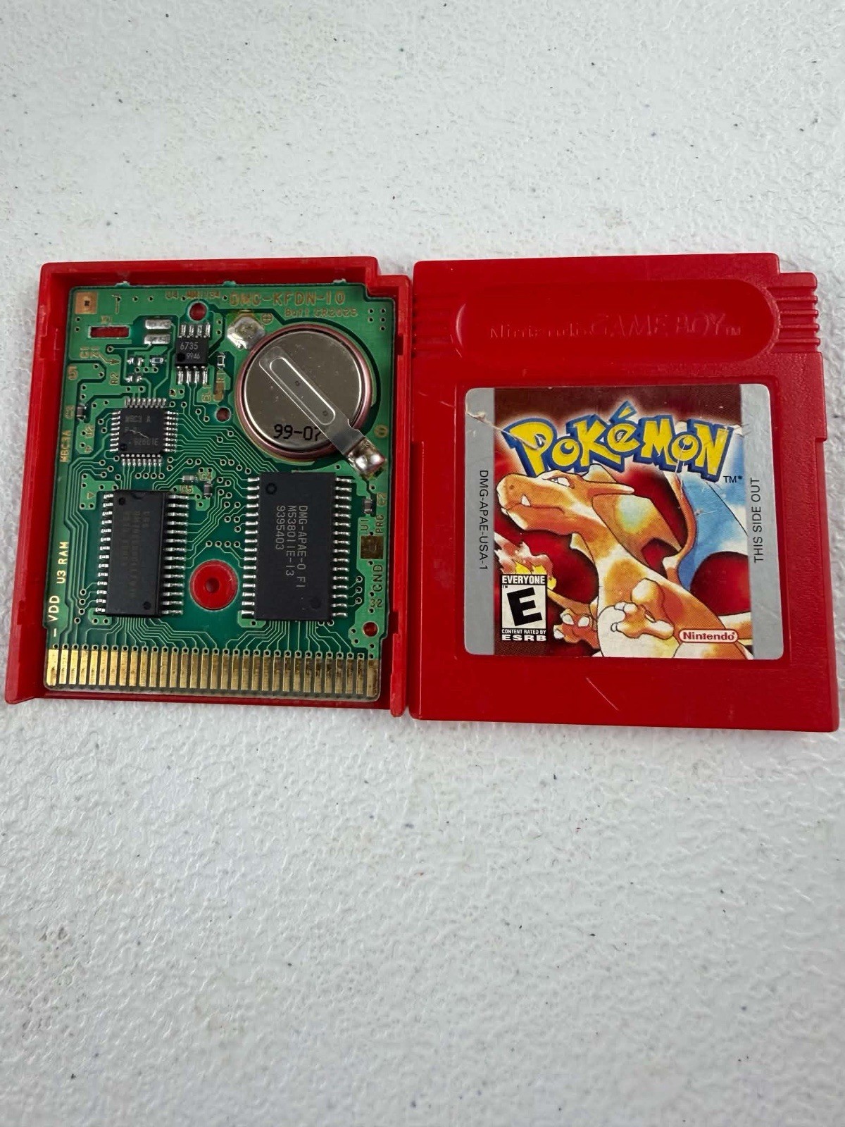 Pokémon: Red Version (Nintendo Game Boy, 1999) Authentic Cart Tested