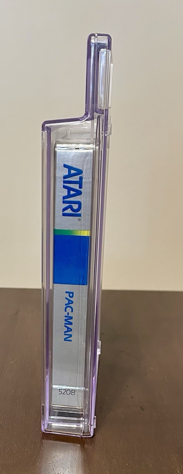 1982 Atari 5200 Pac-Man Locking Tab Unopened Silver Box Taiwan Sticker CGC 9.4