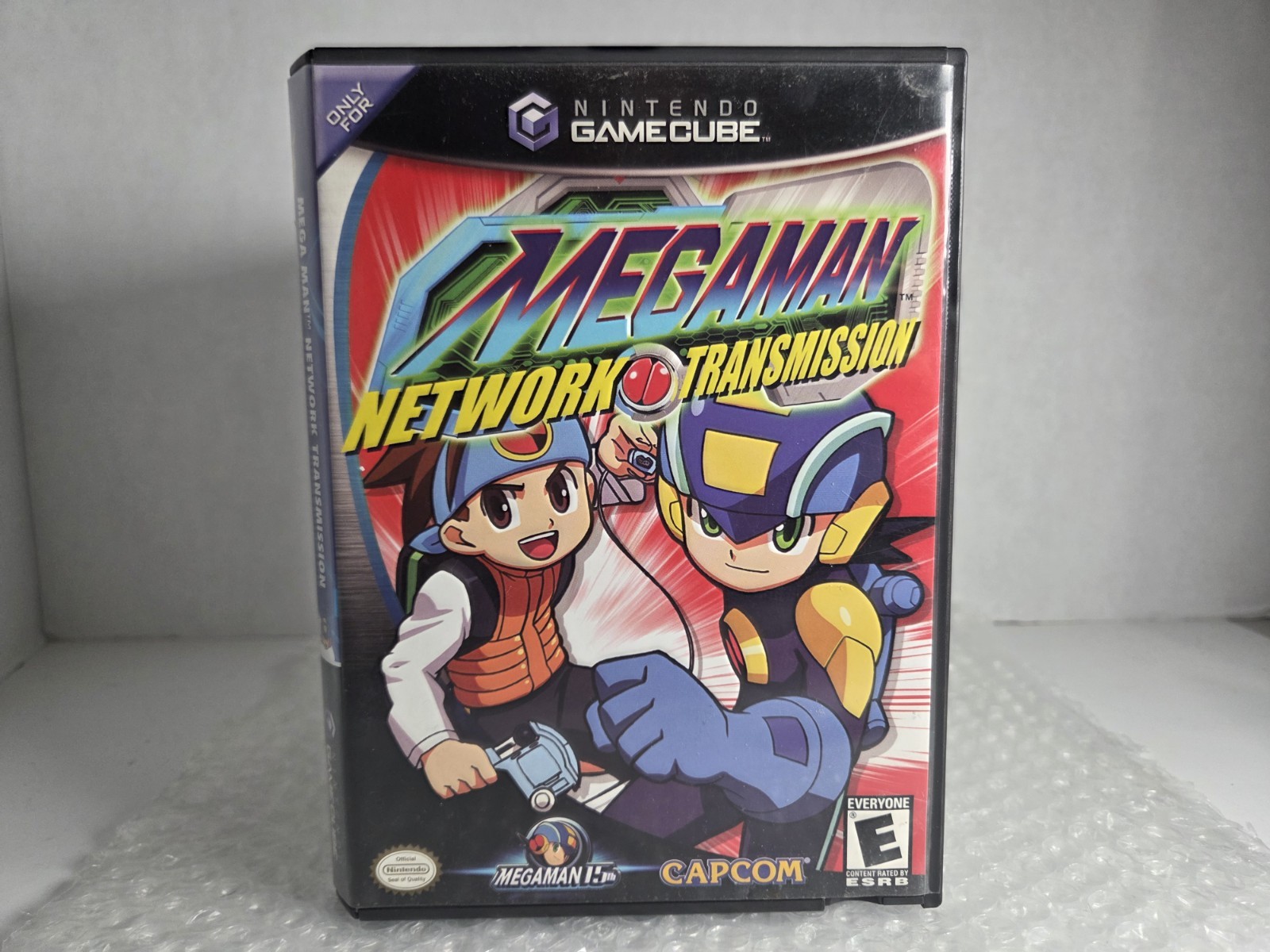 Mega Man Network Transmission Nintendo Gamecube Wii 2003 No Manual Capcom OEM