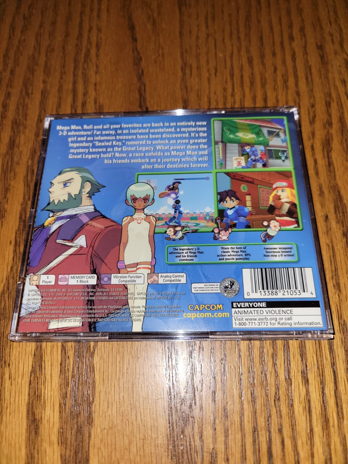 CAPCOM Mega Man Legends 2 SLUS-01140 Sony PlayStation 1 CIB Great Shape Ps1