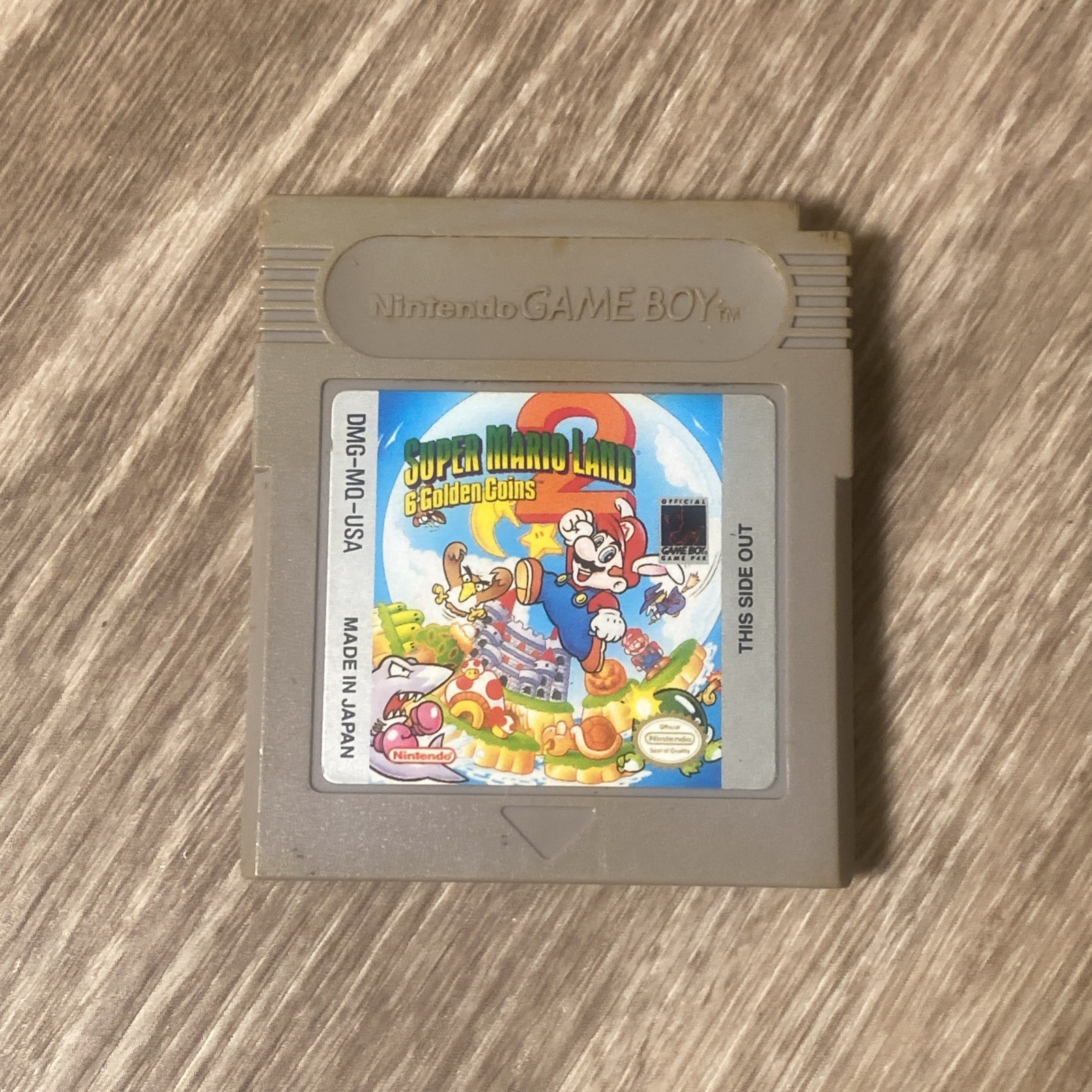 Classic Super Mario Land 2: 6 Golden Coins Game Boy Cartridge – TESTED