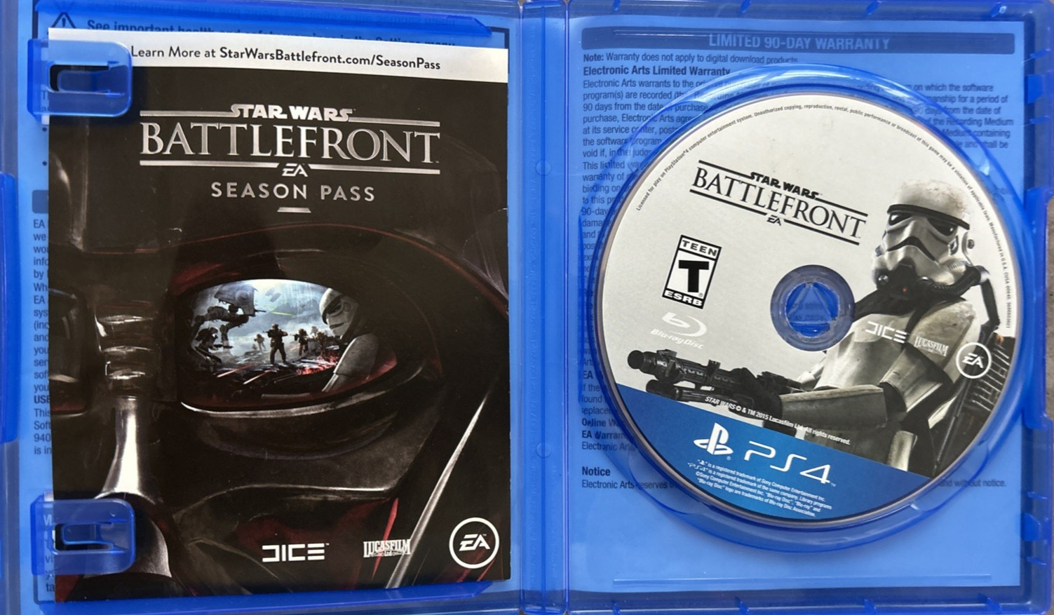 Star Wars Battlefront | CIB Complete | Sony PlayStation 4 | Fast shipping!