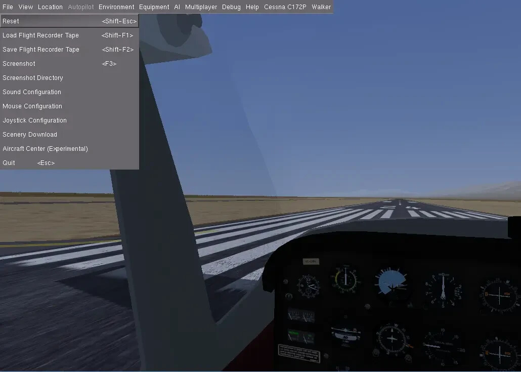 FlightGear 2023 -Professional Flight Simulator Plane Video Game-Windows/MAC-DVD