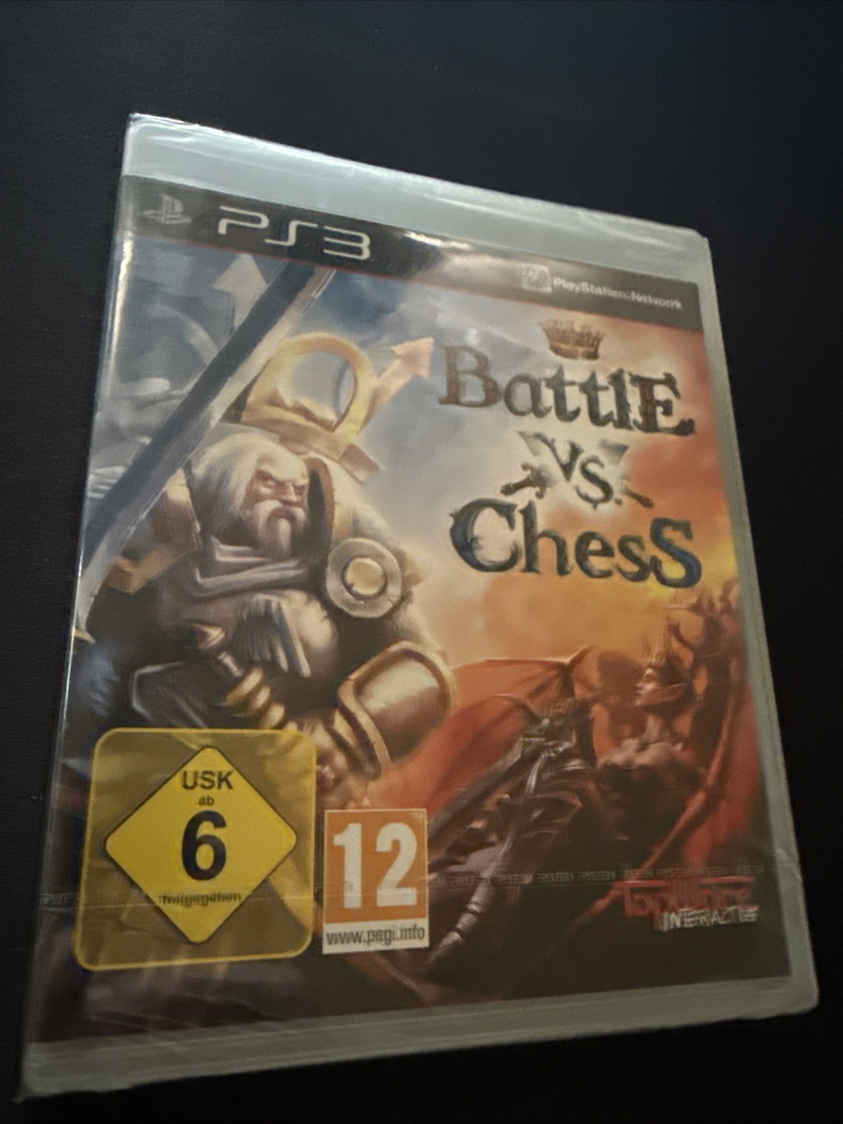 Battle vs. Chess PS3 Sealed PAL European Version New Factory Sealed NOT FOR USA!