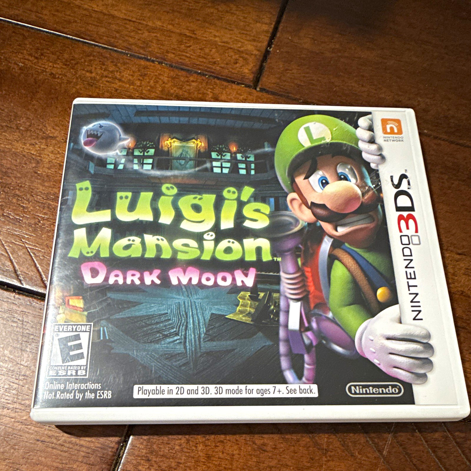 Nintendo Luigi’s Mansion: Dark Moon (Nintendo 3DS) CIB Manual